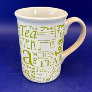 Gibson White and Green Tea Mug